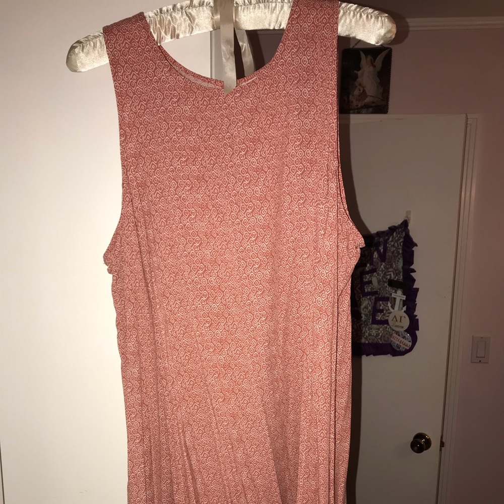 Orange dress